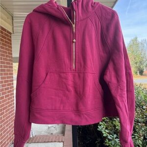 Lululemon Scuba Oversized Half Zip Hoodie